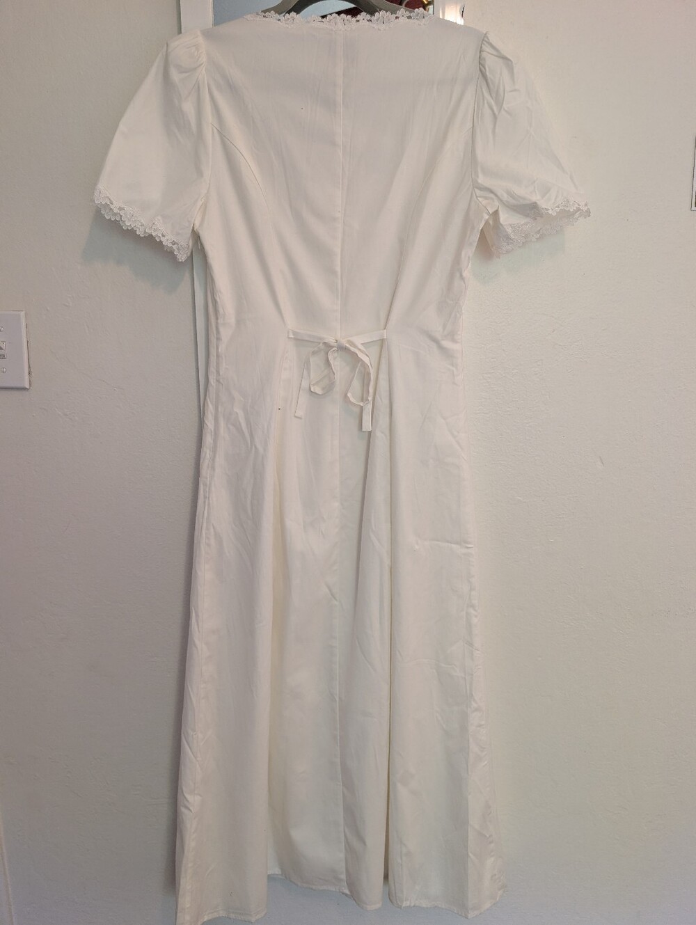 Reformation White Full Length Dress - Picture 3 of 7
